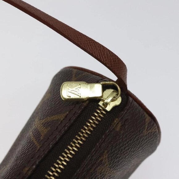 LOUIS VUITTON Monogram Papillon Pouch LV Auth - Picture 9 of 16